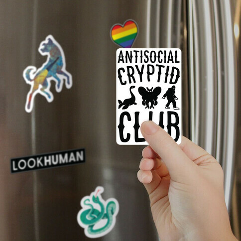 Antisocial Cryptid Club Magnet