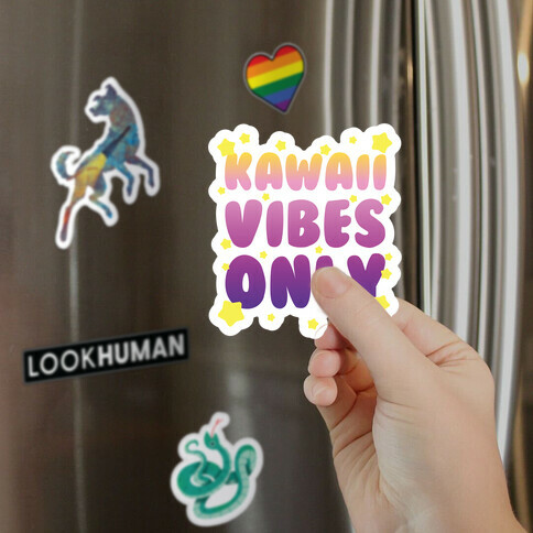Kawaii Vibes Only Magnet