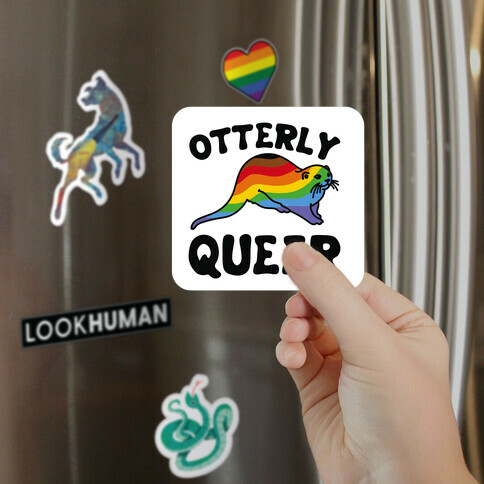 Otterly Queer Magnet