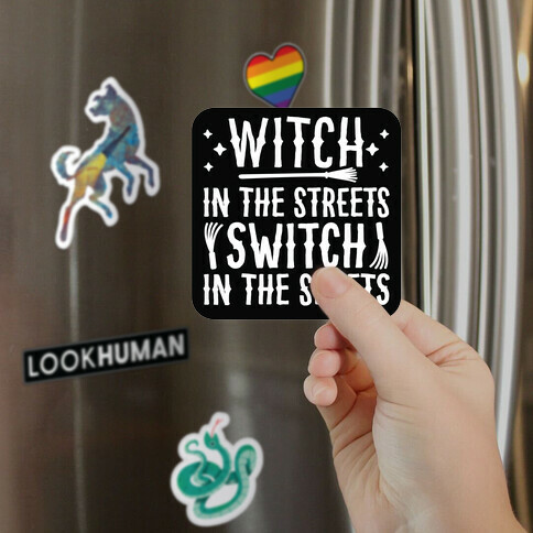 Witch In The Streets Switch In The Sheets Magnet