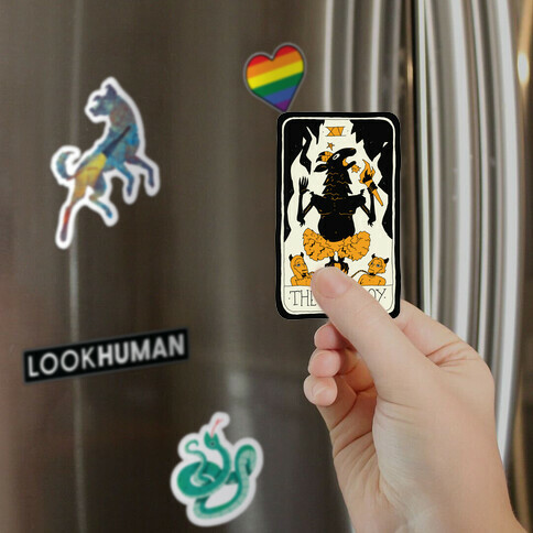 The Heckboy Tarot Card Magnet