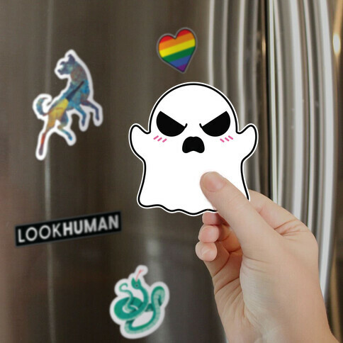 Angry Ghostie Magnet