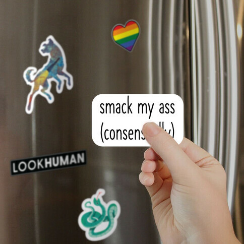 Smack My Ass Consensually Magnet