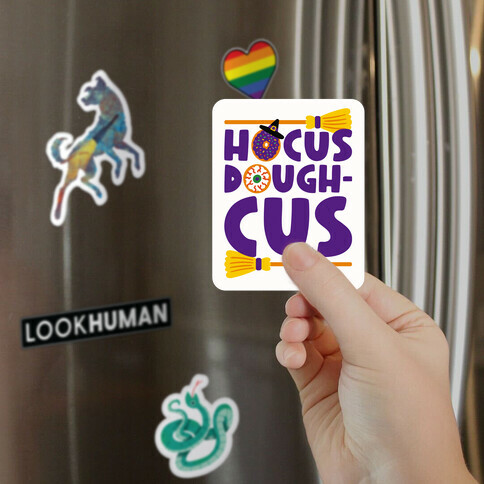 Hocus Doughcus Parody Magnet