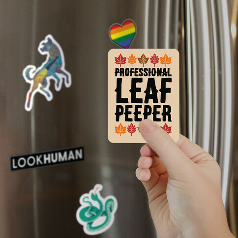 Professional Leaf Peeper Magnet