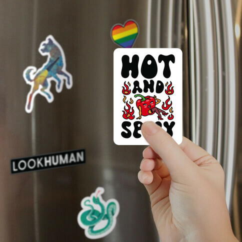 Hot And Spicy Pepper  Magnet