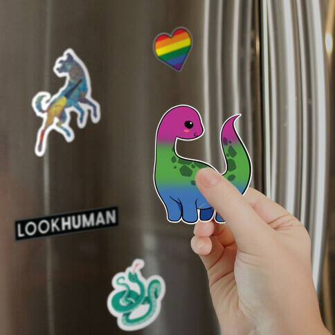 Polysexual-Dino Magnet