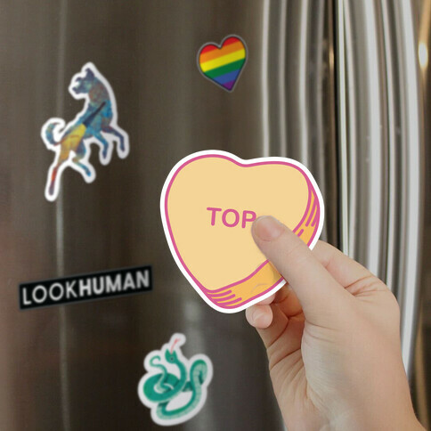 Top Candy Heart Magnet