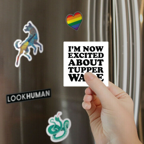 I'm Now Excited About Tupperware Magnet