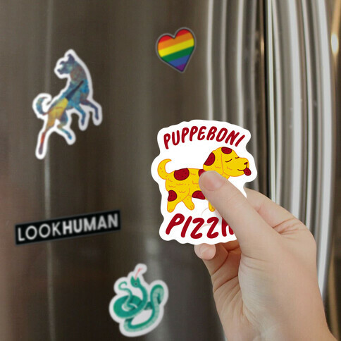 Pupperoni Pizza Magnet