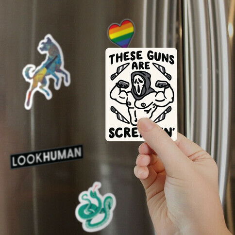 These Guns Are Screamin' Parody Magnet