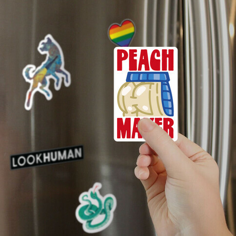 Peach Maker Parody Magnet