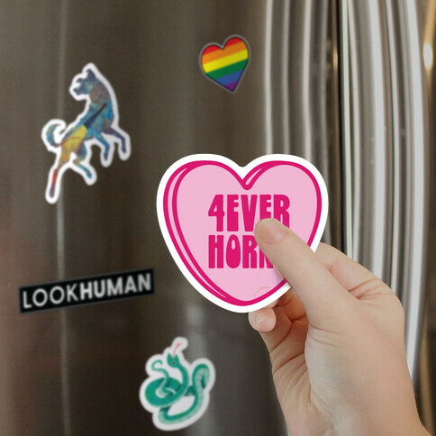 4ever Horny Candy Heart Magnet