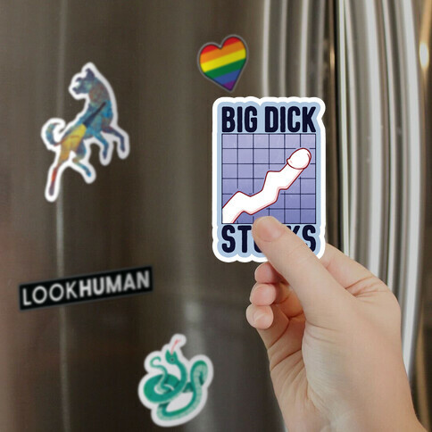 Big Dick Stocks Magnet