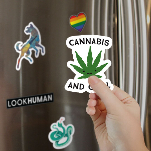 Cannabis And Chill Magnet
