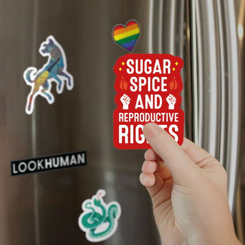 Sugar, Spice, And Reproductive Rights Magnet