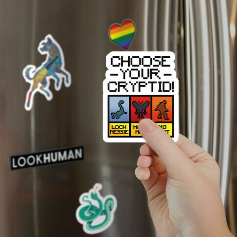 Choose Your Cryptid Magnet