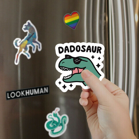 Dadosaur (Dad Dinosaur) Magnet