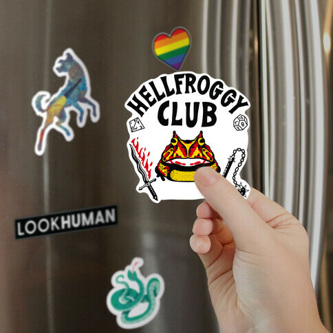 Hellfroggy Club Hellfire Club Magnet