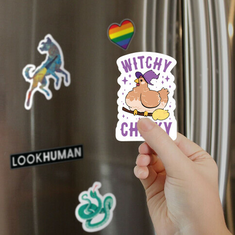 Witchy Chicky Magnet