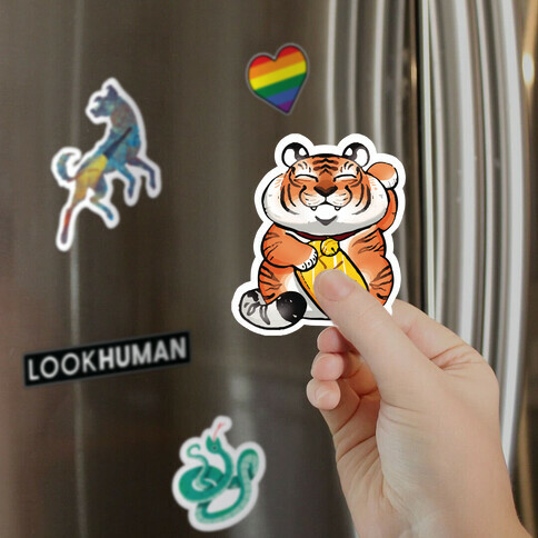 Lucky Tiger Magnet