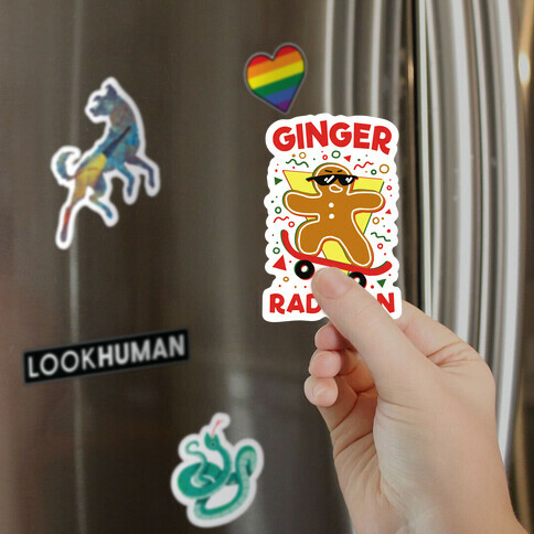 Ginger Rad Man Magnet