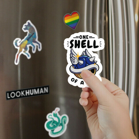 One Shell of A Guy: Blueshell Ver Magnet