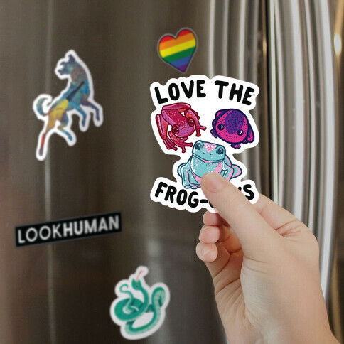 Love the Frog-Gays Magnet