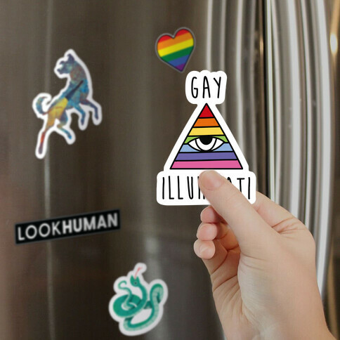 Gay Illuminati Magnet