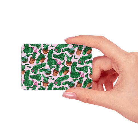 Penis Plants Pattern Credit Card Skin