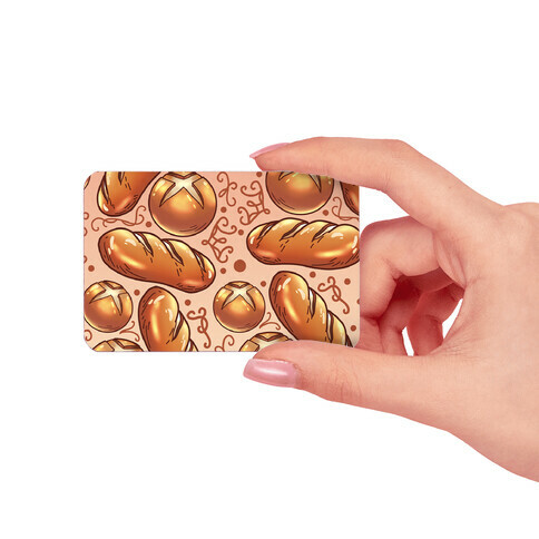 Bread Pattern Credit Card Skin