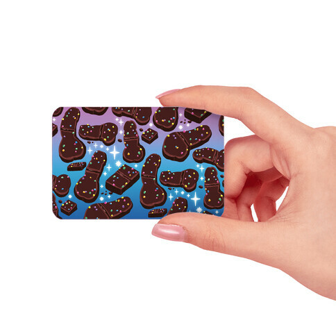 Space Brownie Peens Credit Card Skin