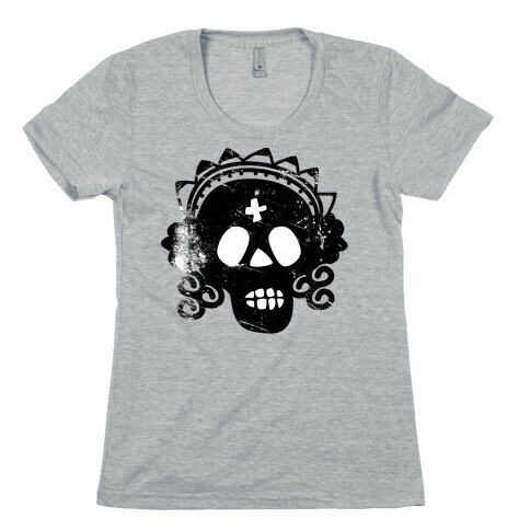 Sugar Skull Bride Womens T-Shirt
