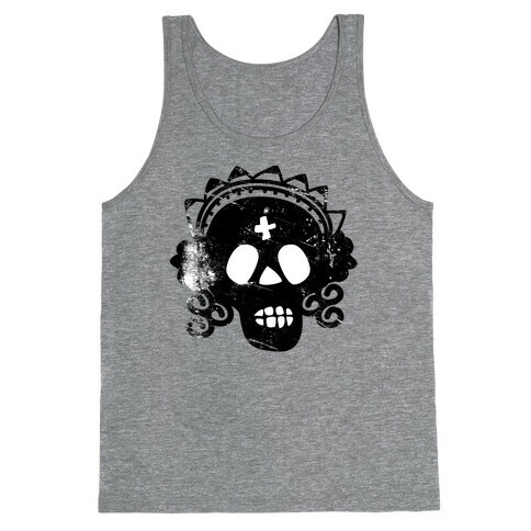 Sugar Skull Bride Tank Top