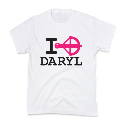 I heart Daryl (hoodie) Kids T-Shirt