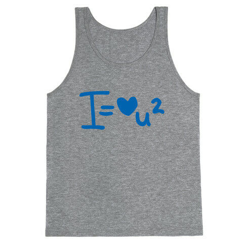 I Love You2 (Algebra Love) Tank Top