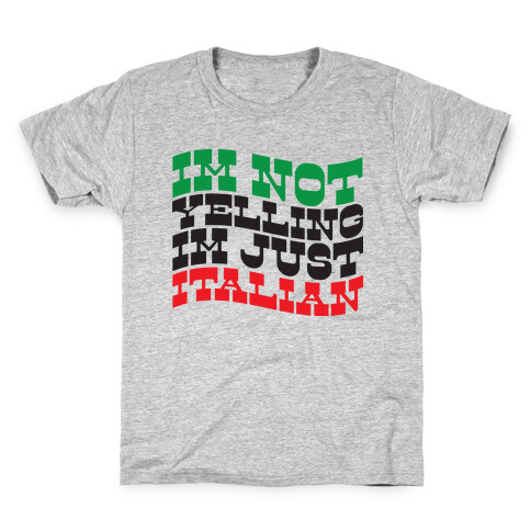 Not Yelling Kids T-Shirt