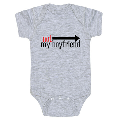 Not My Boyfriend Baby One-Piece