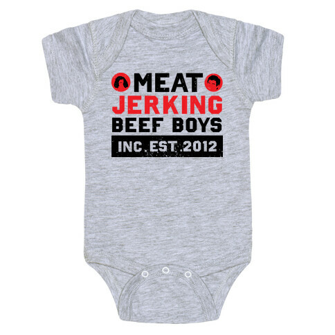 Meat Jerking Beef Boys Baby One-Piece