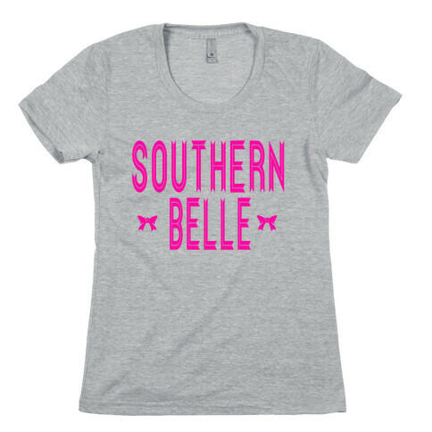 Southern Belle (Dark Tank) Womens T-Shirt