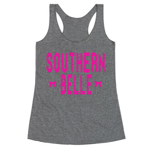 Southern Belle (Dark Tank) Racerback Tank Top