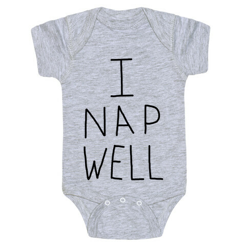 I Nap Well Baby One-Piece