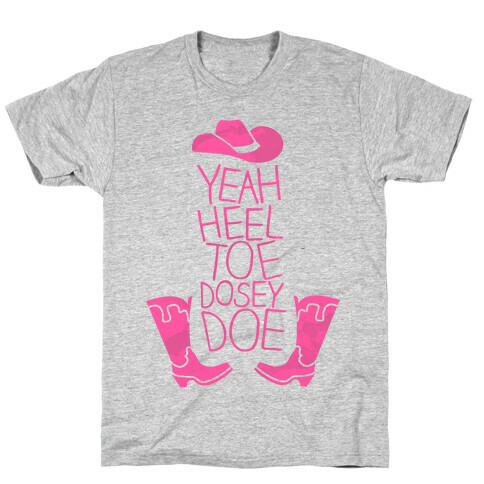 Heel Toe Pink T-Shirt