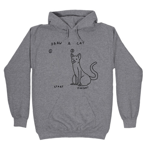 How To Draw a Cat Hooded Sweatshirt