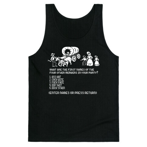 First Four Names Tank Top