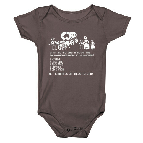 First Four Names Baby One-Piece