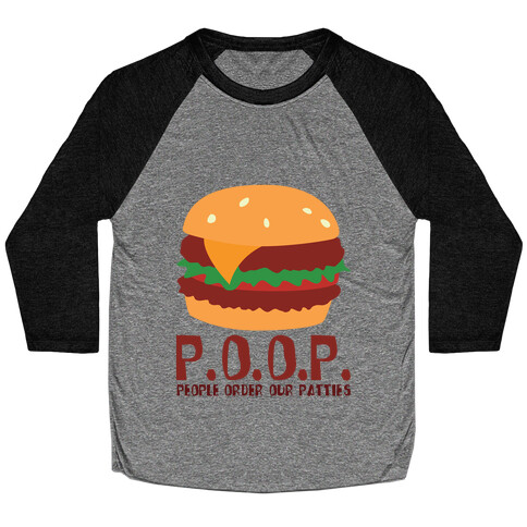 P.O.O.P Baseball Tee