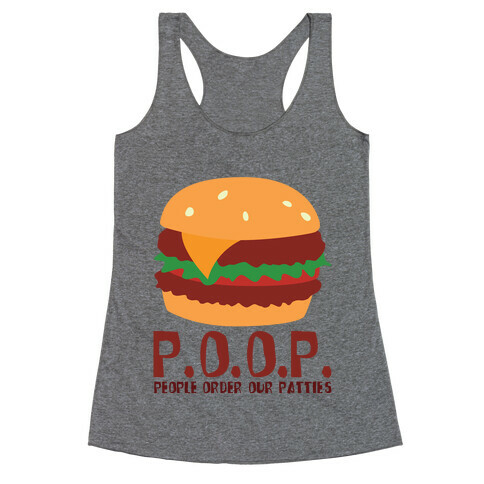 P.O.O.P Racerback Tank Top