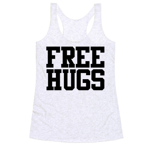 Free Hugs Racerback Tank Top