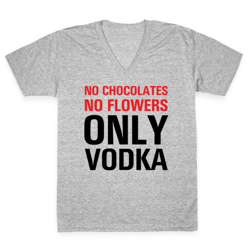 Only Vodka V-Neck Tee Shirt